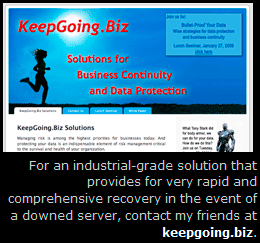 www.keepgoing.biz does industrial grade server imaging for backup and quick restores
