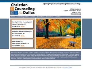 Wordpress website design for counseling firm