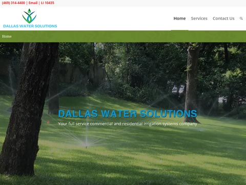 websites for irrigators and landscapers