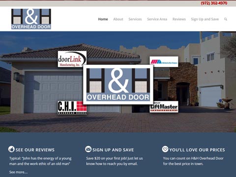 New website for construction, remodeling, or home repair