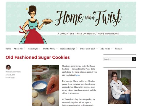 Home With A Twist, the blog of Melissa Austin-Weeks