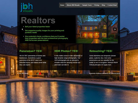 Creative Wordpress website design and maintenance by JBH Communications